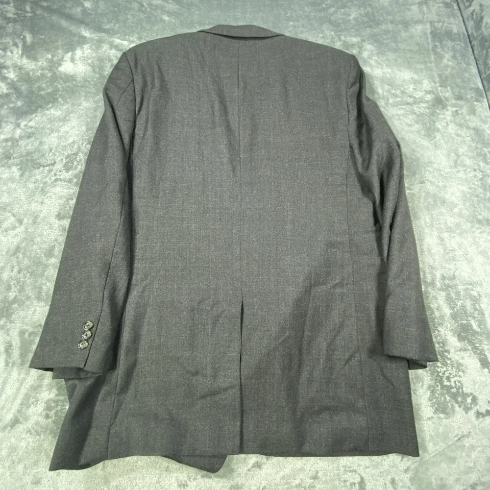 Jos. A. Bank Suit Mens 48L Blazer Jacket Plaid 36x28 Pants Straight 100% Wool